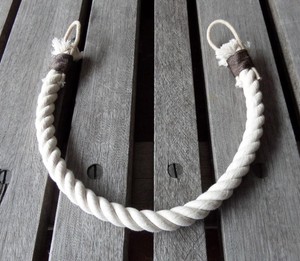 Cotton Curtain Tie Back Rope Nautical Decor Window Treatment - Product Image 1