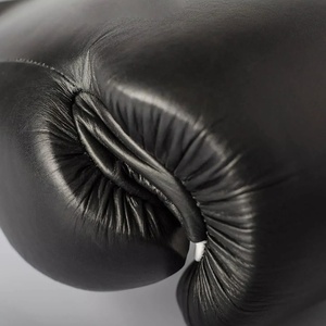 Guantes de Boxeo Premium de Cuero Duradero para Entrenamiento, Sparring y Práctica, con Soporte Seguro para la Muñeca, para Uso en Gimnasios - Product Image 5