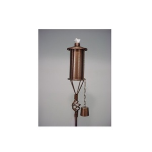 Torche Tiki en Cuivre Nickel Fini Mosaïque avec Support en Métal pour Jardin Patio Balcon Intérieur Extérieur Fête Éclairage Utilisation Décorative - Product Image 6
