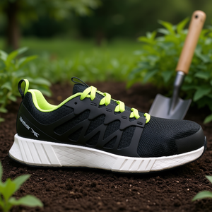 Calzado de Seguridad Fusion Flexweave S1P SRC ESD Talla 42 W.11 Negro/Verde Lima, Guantes de Jardinería y Equipo de Protección - Product Image 3