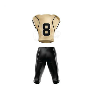 Uniforme de football américain en polyester 100% Concevez votre propre uniforme de football américain - Product Image 2