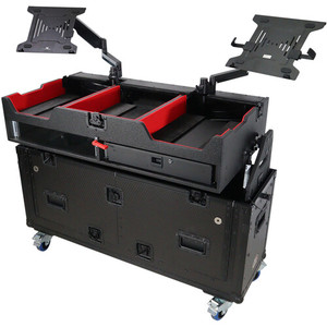 Estuche Hidráulico Retráctil ORIGINAL ProXX Flip-Ready para Dos Mezcladoras de Audio - Product Image 1