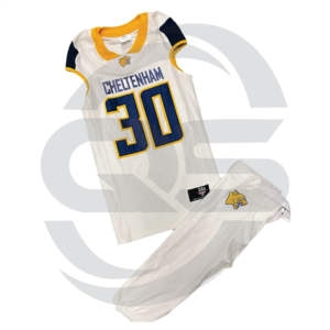Haute Qualité 100% Polyester Américain Rugby Uniforme Conception Personnalisée Sublimation Football Américain Maillot Court Respirant Plus La Taille - Product Image 1