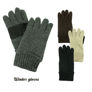 Gants en laine mélangée Vêtements d'hiver élégants Tricot extensible aux doigts Doublure épaisse Chaleur Confort Bangladesh Gants de soutien à l'exportation OEM - Product Image 3