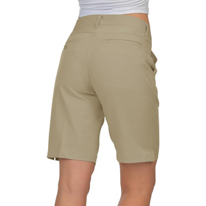 Pantalones cortos de golf de mujer con logotipo personalizado OEM, tejido elástico transpirable, ideal para ropa deportiva, compras al por menor y al por mayor - Product Image 2