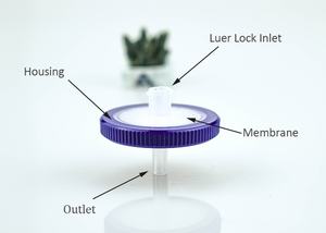 Pes 25Mm Diameter 0,45um Steriele Biologische Nylon Membraan Spuitfilter - Product Image 2