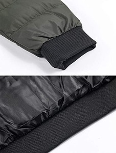 เสื้อแจ็คเก็ตบับเบิ้ลแบบใหม่สำหรับผู้ชาย เสื้อโค้ทหนานุ่มอุ่นพร้อมเข็มขัดถอดได้สำหรับฤดูหนาว เสื้อพัฟเฟอร์มีฮู้ดสำหรับผู้ชาย - Product Image 5