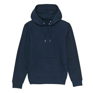 เสื้อฮู้ดผ้าฝ้าย100% สำหรับผู้ชายเสื้อมีฮู้ดปักโลโก้โอเวอร์ไซส์3D - Product Image 4