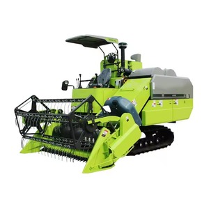 Récolteuse de grains de maïs et de riz à 1 rangée avec paille à éplucher Concassage d'ensilage Caractéristiques du moteur de base Composant pour la récolte de blé et d'ail - Product Image 1