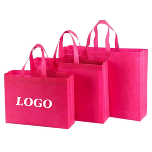 Bolsas con asa vertical no tejidas ecológicas personalizables hechas en Vietnam, regalos de compras multiusos reciclables, comestibles para pieles - Product Image 2