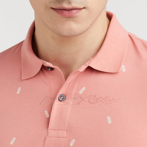 Polo ligero de algodón para hombre con protección UV para deportes al aire libre y viajes, camiseta Polo con estampado personalizado para hombre - Product Image 4