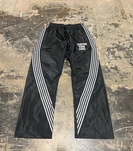 Custom Baggy Oversized <b>Jogger</b> Screen Printing Windbreaker Men Nylon Pants Sweatpants Embroidery Stripe Track Men's Pant - Product Image 5