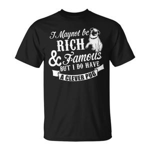 Puede que no sea rico ni famoso, pero sí tengo una camiseta con estilo - Camisetas promocionales - Product Image 1