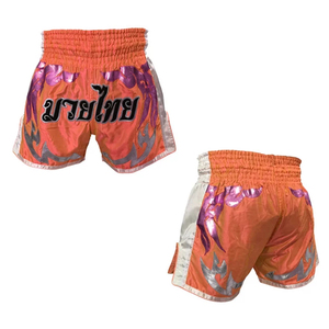 Pantalones cortos de kick boxing de algodón personalizados, pantalones cortos de lucha Muay Thai informales cómodos, patrón sólido, venta al por mayor, pantalones cortos de lucha en blanco - Product Image 5