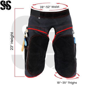 Tablier de maréchal-ferrant classique en acier inoxydable, résistant à la chaleur, haute performance, longueur intégrale, pour le soin des sabots, vente en gros - Product Image 5