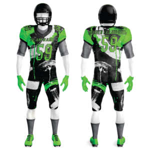 Nouvel arrivage de maillots de football pour jeunes uniformes de football américain personnalisables technique de sublimation populaire grande taille - Product Image 4