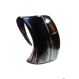 Corne à boire viking, tasse créative en verre borosilicate, mug à boire viking / tasse à bière en forme de vache - Product Image 6