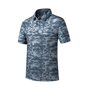 2025 hommes décontracté à manches courtes revers Polo Golf décontracté à manches courtes pas cher hommes Polo T-shirt respirant évacuation de l'humidité - Product Image 1