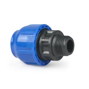 อะแดปเตอร์เกลียวตัวผู้4นิ้ว90มม. แรงดันสูงอุปกรณ์บีบอัด HDPE แบบเรียบผู้ผลิตอินเดียขายส่งราคาสำหรับอุปกรณ์ท่อ - Product Image 4