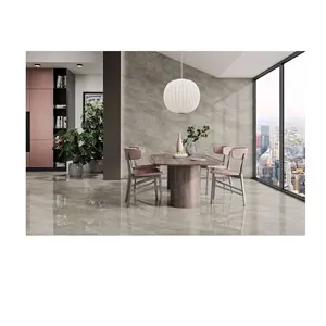 En kaliteli duvar ve zemin iç ev ve ofis uygulaması için 800x1600mm yıldız gri parlak porselen karolar