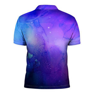 Hombres Color Sólido En Blanco Alta Calidad Moda 100% Merino Lana Azul Polo - Product Image 6