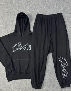 Vêtements décontractés personnalisés de haute qualité ensemble de survêtements pull vintage uni vierge pour hommes les plus vendus survêtements pour hommes - Product Image 1