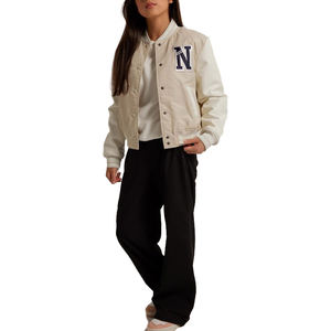 Nouveau Letterman veste vêtements d'hiver femmes de haute qualité veste de Baseball lettre personnalisée broderie vestes - Product Image 1
