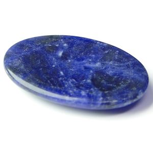 Sodalite Worry Stones-Pierres lisses pour le pouce et la paume pour soulager l'anxiété Méditation et clarté mentale - Product Image 2