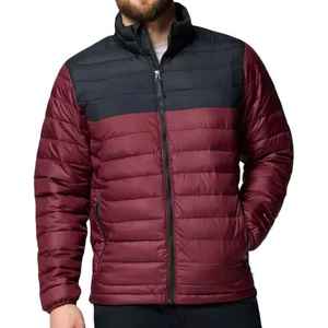 Wholesale Puffer Jacket Male Light Warm Custom Logo <b>Bubble</b> <b>Coat</b> Filled Down Puffer Men's Jackets - Product Image 1