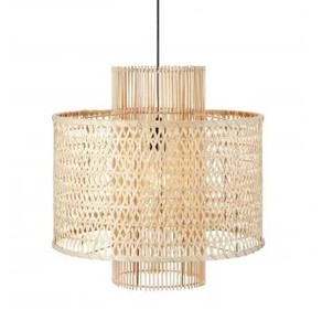 2023 moderne suspension lumière écologique chaud Vintage Style rotin abat-jour bambou suspension lampe pour salon décor - Product Image 4
