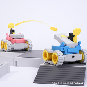 Mini Tanque RC CyberBrick Eléctrico Listo para Usar con Baterías Incluidas para Aventuras en Interiores/Exteriores Edades 8-13 - Product Image 5