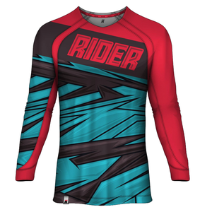 Maillot de motocross de course personnalisé tissu maille coupe-vent 160-200 été et hiver sublimation imprimé personnalisable fabricant - Product Image 5