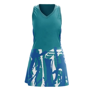 เดรสเน็ตบอลสำหรับผู้หญิงเดรสเน็ตบอลพิมพ์ซับลิเมชันสุดเซ็กซี่ - Product Image 5