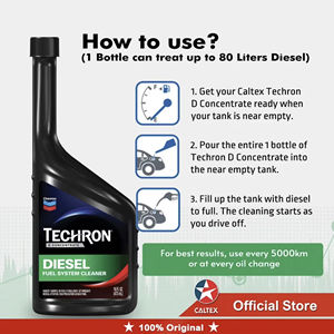 Nettoyant de système de carburant haute performance Chevron Techron D concentré 2KG/473ML et lubrifiant moteur fabriqué aux États-Unis - Product Image 4