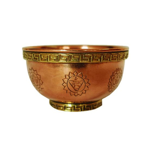 Bol à soupe alimentaire au design antique martelé bol de service alimentaire en cuivre de taille moyenne de forme personnalisée de qualité supérieure - Product Image 1