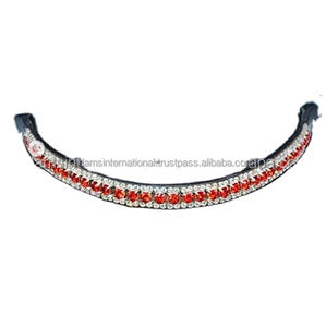 Cuero de caballo de alta calidad con cristal ostentoso, banda decorativa para cejas - Product Image 2
