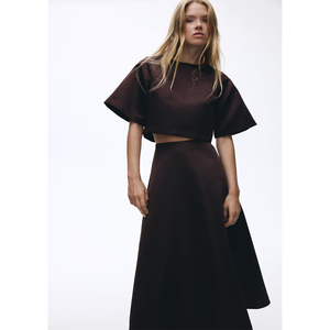 Ladies Athletic Fitness Clothing Gym Sports Wear Workout <b>Crop</b> <b>Top</b> Yoga Tee Tank <b>Tops</b> Women's Workout Short Sleeve Casual OEM - Product Image 3