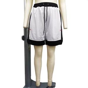 Acheter en gros short de course pour femme en maille de polyester respirant avec cordon de serrage - Product Image 2