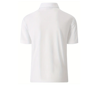 Camiseta polo 100% algodón Premium para hombre, OEM/ODM, impresión o bordado de logotipo personalizado, manga corta - Product Image 1