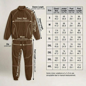 ผู้ผลิตชุดวอร์มไนลอนกันลมแบบขายส่งตามสั่ง ชุดกีฬาเรียบง่ายกันน้ำสำหรับการสั่งซื้อจำนวนมาก - Product Image 5