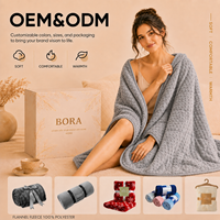 Couverture Raschel pour adultes, taille Queen, douce et rafraîchissante, tricotée unie, en minky, avec perles de verre, lavable, toutes saisons