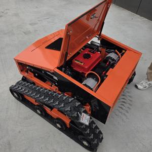 SWIFT SALES EU Tondeuses à gazon professionnelles autopropulsées sans fil 4 temps, multifonctionnelles, télécommandées, sur chenilles, pour pente de 45 degrés - Product Image 1