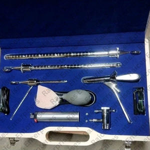 Ensemble de sigmoïdoscope rigide de haute qualité de qualité professionnelle obturateur de support de lumière électrique Source d'alimentation manuelle mallette de rangement en bois - Product Image 6