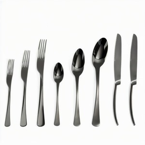 หรูหรา8ชิ้นใหม่มาถึง2024เงินFlatware 304 SSสแตนเลสสตีลDesignerช้อนส้อมช้อนส้อมSilverwareจากStar CRAFTSอินเดีย - Product Image 1