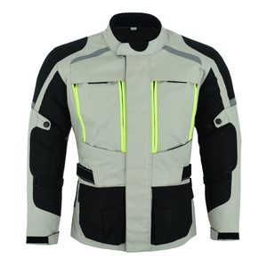 Nueva chaqueta textil Cordura impermeable para motocicleta para hombre, CE protectores blindados, chaqueta Cordura para motocicleta de Turismo de verano a prueba de viento - Product Image 1