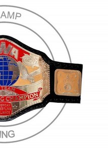 เข็มขัดแชมป์ที่กำหนดเอง! เข็มขัดเรือแชมป์โลก - Product Image 4