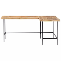 Nouveau design moderne : bureaux modulaires extensibles en fer, armoires de salon, bureaux informatiques, table console