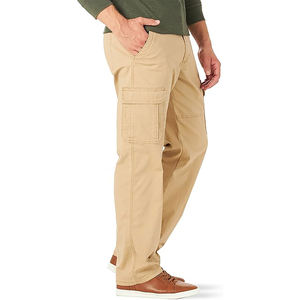 Pantalones Cargo elásticos de ajuste relajado para hombre, pantalones informales de trabajo al aire libre con múltiples bolsillos, pantalones cómodos de tela Flexible, pantalones utilitarios - Product Image 3