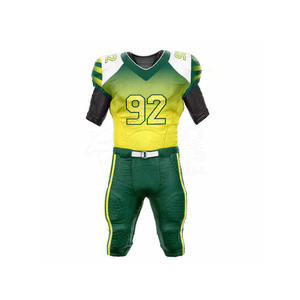 Uniforme de fútbol americano de primera calidad para adultos, ropa deportiva transpirable con características de talla grande, conjuntos técnicos impresos, estilo - Product Image 5