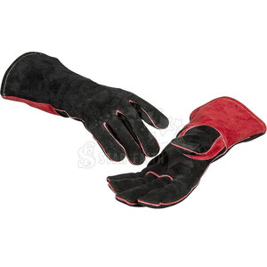 Venta al por mayor de guantes de cuero resistentes para soldar Agarre mejorado Resistencia al fuego Guantes de trabajo de seguridad duraderos resistentes al desgaste - Product Image 6